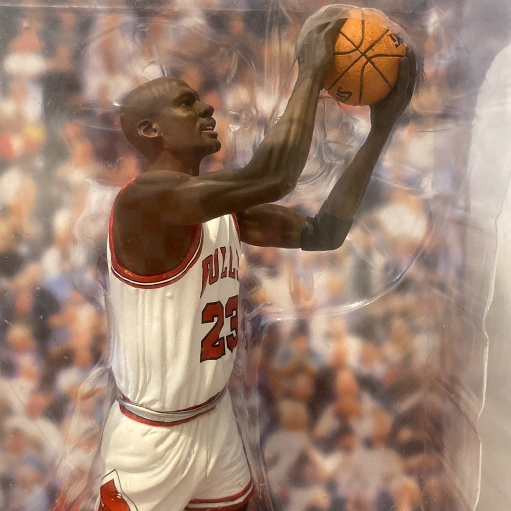 Jordan 1991 NBA Finals Figure Upper Deck Card Pro Shots OG Retro VI Bred Bulls - Picture 2 of 13